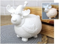 Figurka ozdoba RENIFER LED 15x14x9 cm