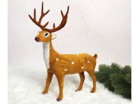 Figurka RENIFER jasnobrązowy 35x26 cm