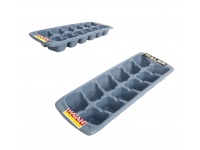 Foremki do lodu plastik (12 kostek) 23x10x3 cm NIEBIESKI