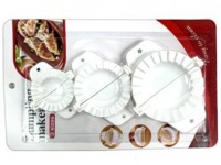 Foremki na pierogi kpl 3 szt na blistrze 31x19 cm