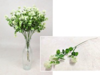 Gałązka ozdobna na piku CZOSNEK biały 38 cm - 1 szt