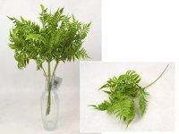 Gałązka PAPROĆ wys. 42 cm ZIELONA - 1 szt