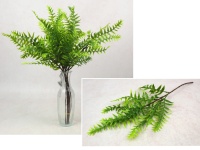 Gałązka PAPROĆ wys. 50 cm ZIELONA cieniowana - 1 szt