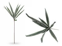 Gałązka piankowa AGAWA wys. 120 cm ZIELONY cieniowany