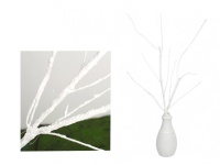 Gałązka piankowa dekoracyjna BIAŁA 56 cm