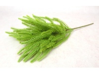Gałązka siliokonowa PE świerk płaczący 50 cm jasno zielony