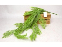 Gałązka siliokonowa PE zwis, świerk płaczący 80 cm jasno zielona