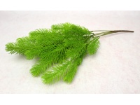 Gałązka silikonowa PE SOSNA ZIELONA 4 łodygi 50 cm