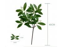 Gałązka sztuczne dekoracyjna EUKALIPTUS 40 cm - 1 szt