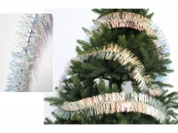 Girlanda, łańcuch choinkowy 2 m średnica 6 cm SZTYWNY holograficzny - 1 szt