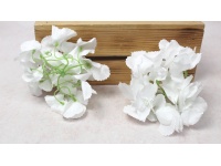 Główka HORTENSJA 15 cm biała - 1 szt (II GATUNEK)