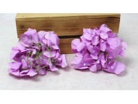 Główka HORTENSJA 15 cm fioletowa - 1 szt (II GATUNEK)