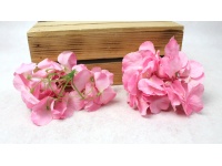 Główka HORTENSJA 15 cm różowa - 1 szt (II GATUNEK)