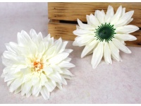 Główka kwiatowa DALIA 17 cm BIAŁA