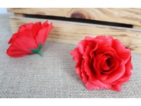 Główka kwiatowa RÓŻA 10 cm CZERWONA