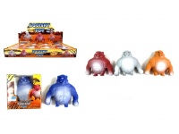 Gniotek antystresowy GORYL 8,5x8x3,5 cm MIX KOLOR - 1 szt