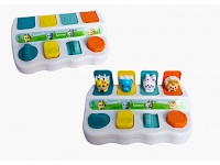 Gra edukacyjna WYSKAKUJĄCE ZWIERZĄTKA 19x12x5,5 cm