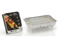 Grill jednorazowy węglowy 31x24x5 cm Piknikowy, turystyczny, biwakowy