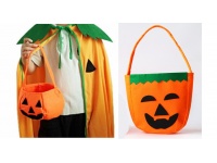 Halloween Koszyczek DYNIA na cukierki 23x18 cm 5904888217572