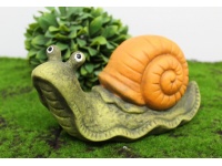 k Figurka ceramiczna ŚLIMAK 22x11,5 cm