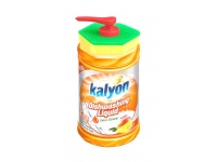 Kalyon płyn do mycia naczyń z dozownikiem + gąbka 1L MANGO