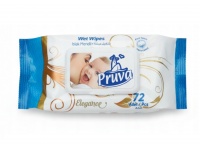 Kalyon Pruva TR Chusteczki Nawilżane Z Klipsem 72 szt NIEBIESKIE