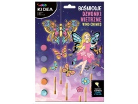 KIDEA Baśniowe dzwonki wietrzne, świecące w ciemności 26x18 cm