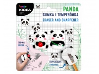 KIDEA gumka i temperówka PANDA