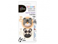 KIDEA Gumki zapachowe do ścierania PANDA KOALA kpl 2 szt