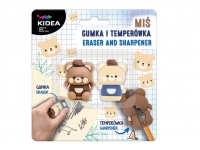 KIDEA gumka i temperówka MIŚ