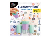 KIDEA Naklejkowy stempel (150 naklejek) na blistrze