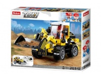 Klocki SLUBAN Budowlane-Koparka 200 el.