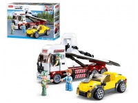 Klocki SLUBAN Miasto (laweta, auto) 338 el.