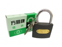 Kłódka metal 38 mm z trzema kluczykami tri-circuiit NO:364