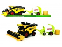 Kombajn z maszyną rolniczą w kartonie 61x19x14 cm