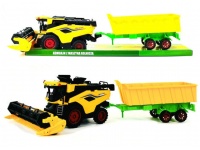 Kombajn z przyczepą w kartonie 61x19x14 cm