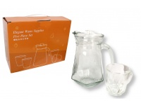 Komplet dzbanek 1300 ml  + 4 kubki 265 ml