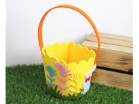 Kosz, koszyczek WIELKANOCNY filcowy 25x14x12 cm