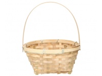 Koszyk bambusowy naturalny kolor 19x10 cm