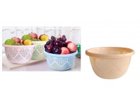 Koszyk, miska ażurowa plastik 18,5x10 cm