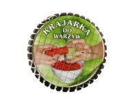 Krajarka do warzyw gruba 9,5 cm oczko 8mm