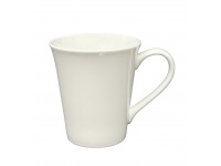 Kubek ceramiczny BIAŁY 10x9,5 cm 400 ml