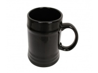 Kubek KUFEL ceramiczny CZARNY 14,5x12x8,5 cm 0,5L (SN49750)
