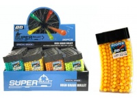 Kulki do pistoletu opakowanie 10x5,5x2 cm mix kolor - 1 szt