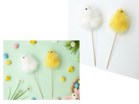 Kurczak dekoracyjny piku 24 cm mix kolor - 1 szt