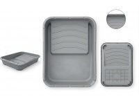 Kuweta, podstawa do wałka do malowania 39x30x6,5 cm SZARA