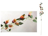 Kwiat ala DZWONEK, bluszcz wys. 115 cm (7 kwiatów 5-3 cm) FIOLETOWO POMARAŃCZOWY