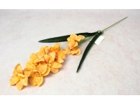 Kwiat FREZJA wys. 62 cm (9 kwiatów 7x2 cm) POMARAŃCZOWA