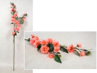 Kwiat KAMELIA wys. 86 cm (kwiat 5-2,5 cm) - RÓŻOWY NEON