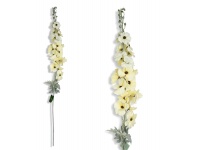 Kwiat LEWKONIA omszona łodyga 105 cm (22 kwiaty 8-6 cm) jasno ŻÓŁTA